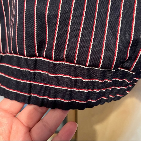 ✨HOST PICK✨ Banana Republic Navy Pinstriped Tailored Jacket EUC - Picture 7 of 7